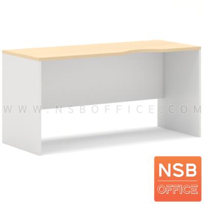 โต๊ะทำงานโล่งหน้าเว้าโค้งใบไม้  รุ่น Cleve (คลีฟ)  ไม่รวมพาร์ทิชั่น