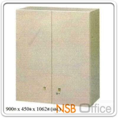 ตู้เอกสาร 2 บานเปิดทึบ 106.2H cm. รุ่น PSD-OAC-3U (วางด้านบน)
