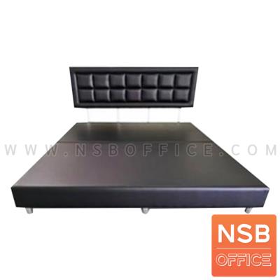 เตียงนอน รุ่น Somer (โซเมอร์) ขนาด 3.5, 5, 6 ฟุต หุ้มหนัง