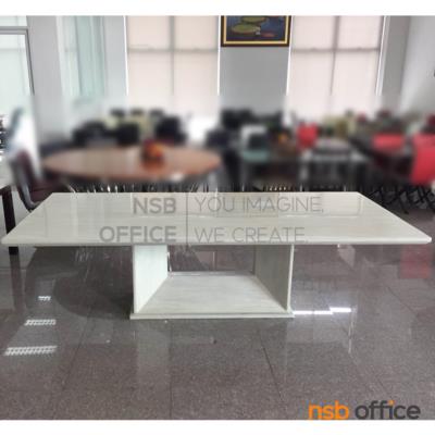 โต๊ะรับประทานอาหารหน้าหิน รุ่น Gavin (เกวิน) ขนาด 220W , 260W cm.  