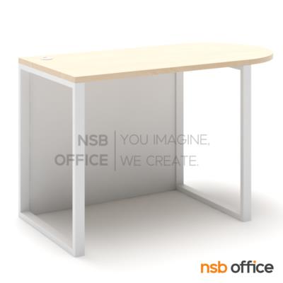 โต๊ะแพทย์ในห้องตรวจ รุ่น Vanthel (แวนเทล) ขนาด 120W cm.  บังตาไม้ ขาเหล็ก