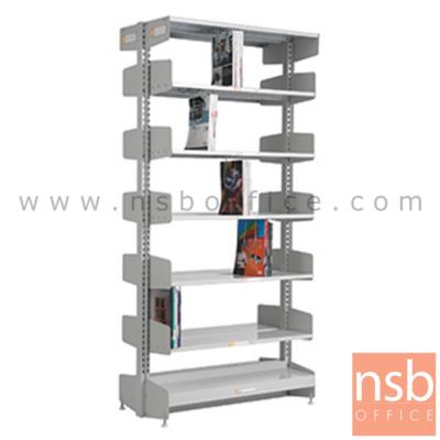 ชั้นห้องสมุด 6 ชั้นแบบ 1 ตอน  รุ่น TY-317 ขนาด 96.5W*196.9H cm. 