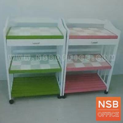 ชั้นวางของ รุ่น Delia (เดเลีย) 3 ชั้น , 4 ชั้น  ล้อเลื่อน