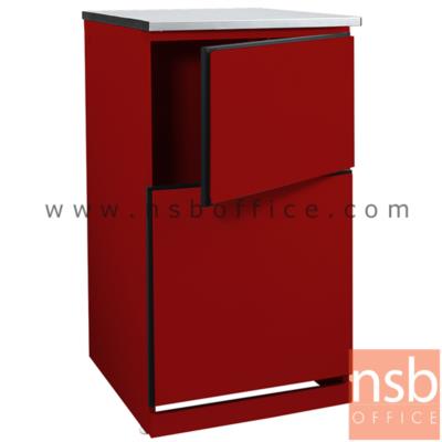 ตู้เหล็กวางถังแก๊ส (พื้นโล่ง) TOP สเเตนเลส รุ่น DOBBEL DB-102  
