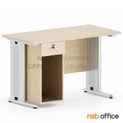 โต๊ะคอมพิวเตอร์ มีที่วางซีพียู รุ่น Kynix (ไคนิกซ์) ขนาด 100W เมลามีน