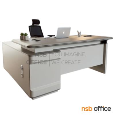 โต๊ะผู้บริหารตัวแอล รุ่น Celestia (เซเลสเทีย) ขนาด 180W, 200W cm. 