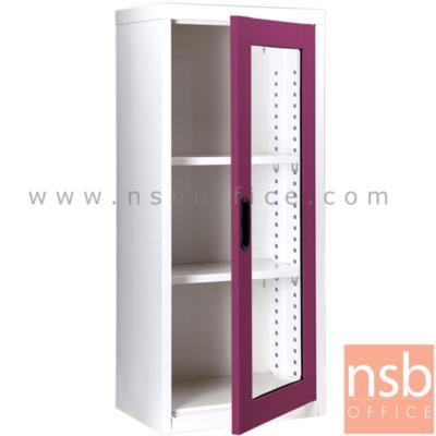  ตู้เอกสาร 1 บานเปิดกระจกสูง 105 ซม. รุ่น MAX-022   