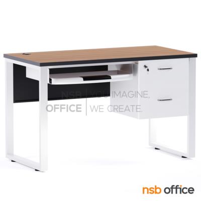 โต๊ะคอมพิวเตอร์และปริ้นเตอร์ รุ่น Winchester (วินเชสเตอร์) ขนาด 120W cm.  ขาเหล็ก