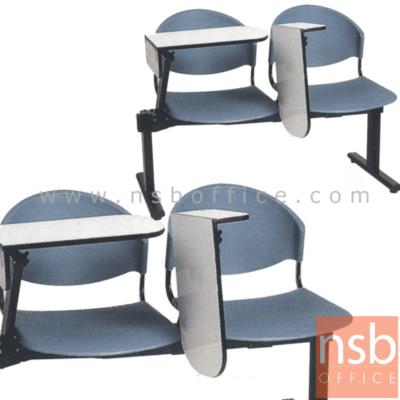 เก้าอี้เลคเชอร์แถวเฟรมโพลี่ รุ่น D190NC  2 ,3 และ 4 ที่นั่ง ขาเหล็กเหลี่ยมพ่นดำ