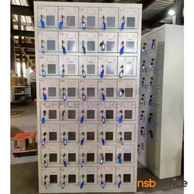 ตู้เก็บโทรศัพท์มือถือ หน้าบานอะคริลิคใส มีกุญแจล๊อค  รุ่น Purity (เพียวริตี้) ขนาด 30 , 40 และ 50 ช่อง  (แถมกุญแจ master key)