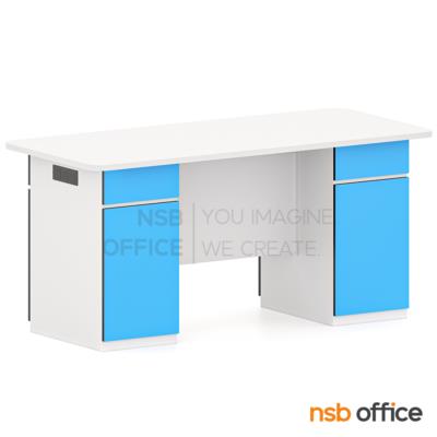 โต๊ะห้องปฏิบัติการ หน้าท็อปลามิเนต HPL รุ่น Mera (เมร่า) ขนาด 180W*80D*85H cm. โครงตู้เมลามีน