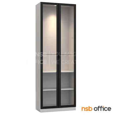 ตู้โชว์กระจก รุ่น Cezanne (เซซาน) ขนาด 80W cm.  