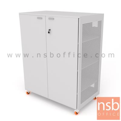 ตู้เก็บเครื่องมืออุปกรณ์ไฟฟ้าแบบเคลื่อนที่ได้  รุ่น NSB-2013 ขนาด 120W*150H cm. ลูกล้อพียู (รับผลิตนอกแบบ)