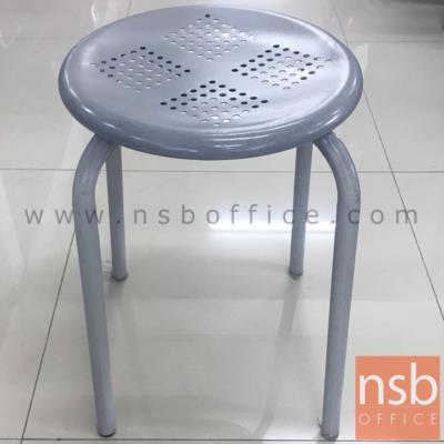 เก้าอี้สตูลเหล็กสีเทา รุ่น NSB-CHAIR31 ขนาด 31Di*45H cm. (ยกเลิก)