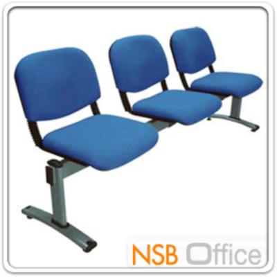 เก้าอี้นั่งคอยหุ้มหนังเทียม รุ่น NT-CN851 3 และ 4 ที่นั่ง ขาเหล็กพ่นสีเทา (ยกเลิก) 