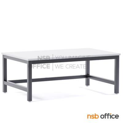 โต๊ะปฏิบัติการหน้าท็อป HPL รุ่น Nuvia (นูเวีย) ขนาด 150W, 180W cm. ขาเหล็กเหลี่ยมทำสี Epoxy