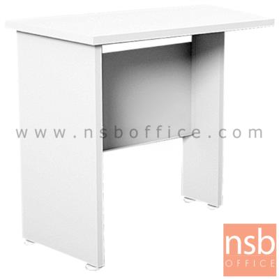 โต๊ะเข้ามุม  รุ่น Nightlight (ไนท์ไลท์) ขนาด 80W cm. สีขาวล้วน