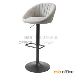 เก้าอี้บาร์สูงโมเดิร์น โครงขาเหล็กพ่นสีดำ PN92339
