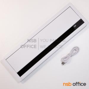 ฝาป๊อปอัพ พร้อมช่อง 1 USB และ 1 Type C สีขาว