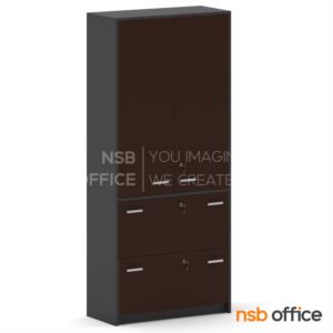 ตู้เอกสาร 5 ชั้น บนบานเปิดทึบ ล่างลิ้นชักแฟ้มแขวน  N 9245_Cust+300