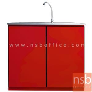 ตู้ครัวเหล็ก TOP สเเตนเลส พร้อมซิงค์ รุ่น DOBBEL DB-203  DB-203