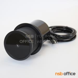 ป๊อปอัพกลม กดเด้ง 4 Power 2 USB (A+C) มี Wireless charger มีสายปลั๊กไฟ -