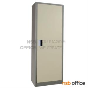 ตู้เสื้อผ้าบานเดี่ยวทึบ กุญแจ CyberLock WO-D504 (เก่า) มีช่องระบายอากาศ