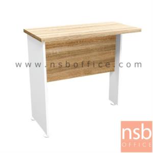 โต๊ะเข้ามุม  เมลามีน สีเนเจอร์ทีค-ขาว NSR-800