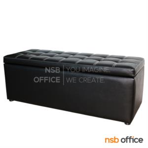 โซฟาสตูลหนังเทียม เก็บของได้ โครงไม้ BUTTER(บัตเตอร์)_90cm._PNS-0179