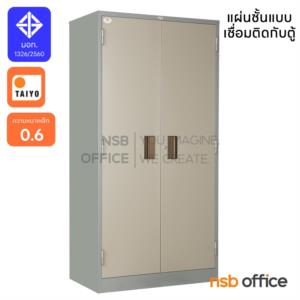 ตู้เสื้อผ้าเหล็ก ไม่มีกั้นกลาง (มีราวแขวน) 1 ลิ้นชัก LK-901D-62
