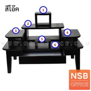 โต๊ะหมู่บูชาหมู่ 5 ไม้ยางพาราโมเดิร์น  JR 334/1