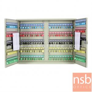ตู้เก็บกุญแจ 200 ดอก พร้อมพวงกุญแจระบุหมายเลข ระบบกุญแจล็อค  Apex AS-200B