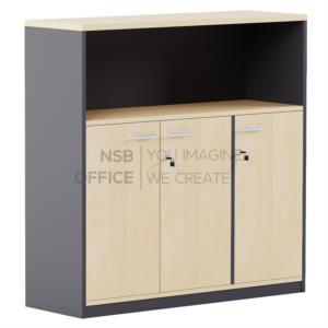 ตู้เอกสาร 3 บานเปิด  -