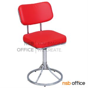 เก้าอี้บาร์ที่นั่งเหลี่ยมมีพิง  BC-179-S -B