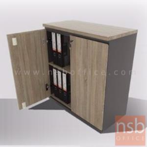 ตู้เอกสาร สูง 83 cm. 2 บานเปิด เมลามีน  FM-800