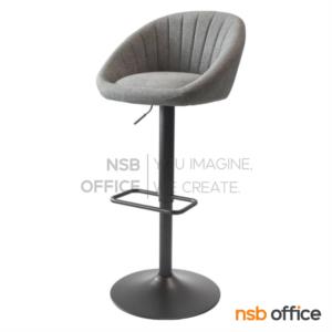 เก้าอี้บาร์สูงโมเดิร์น โครงขาเหล็กพ่นสีดำ PN92339