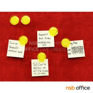 แม็กเน็ตติดกระดานไวท์บอร์ด แบบใส มีแม่เหล็ก (คละสี) (6 เม็ดต่อ 1 ชุด) Magnet
