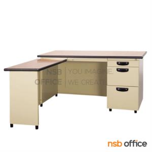 โต๊ะทำงานเหล็กตัวแอล  BLD-714 L/R-WL
