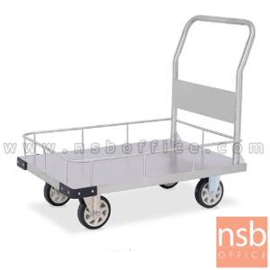 รถเข็นสแตนเลส รับน้ำหนักได้ 350 Kg. พร้อมขอบกันตก ST1-6009T