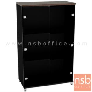 ตู้เอกสาร สูง 120cm. 2 บานเปิดกระจก  2EXC1814