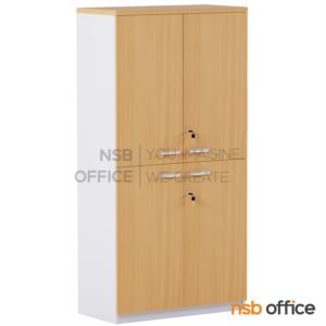 ตู้เอกสาร สูง 160 cm. 4 บานเปิดทึบ เมลามีน N 8106_H160  
