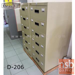 ตู้เก็บบัตร 6 และ 7 ลิ้นชัก ยี่ห้อ ลัคกี้  D-206