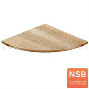 แผ่นไม้ต่อหน้าโต๊ะเข้ามุม  สีเนเจอร์ทีค-ขาว NTE-6060