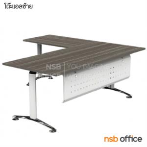 โต๊ะทำงานตัวแอล  ขาอลูมิเนียม HB-EX3DR2019, HB-EX3DL2019