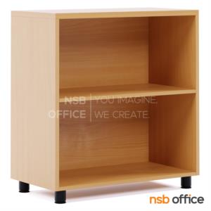 ตู้เอกสาร สูง 85 cm. ชั้นโล่ง เสริมขาพลาสติก พื้นเต็ม (ขา nsb 5 cm) N7100_H85+300
