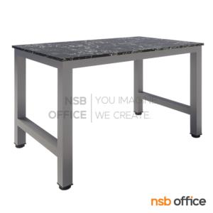 โต๊ะปฏิบัติการหน้าท็อปหิน ขาเหล็กทำสี Epoxy 100*60