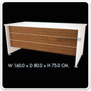 โต๊ะทำงาน สีซีบราโน่-ขาว ZDK-1200