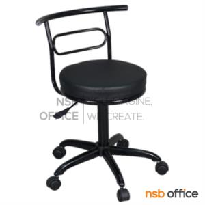 เก้าอี้บาร์กลม ล้อเลื่อน BC-188-MH-B
