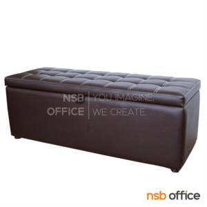 โซฟาสตูลหนังเทียม เก็บของได้ โครงไม้ BUTTER(บัตเตอร์)_90cm._PNS-0179