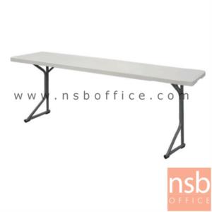 โต๊ะพับหน้าพลาสติก โครงเหล็กเคลือบพ่นสี  ST-180EXTRA